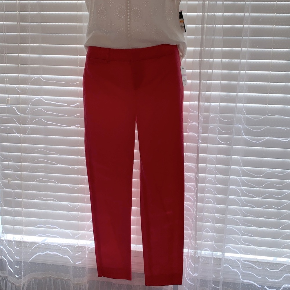 crown & ivy coral pants